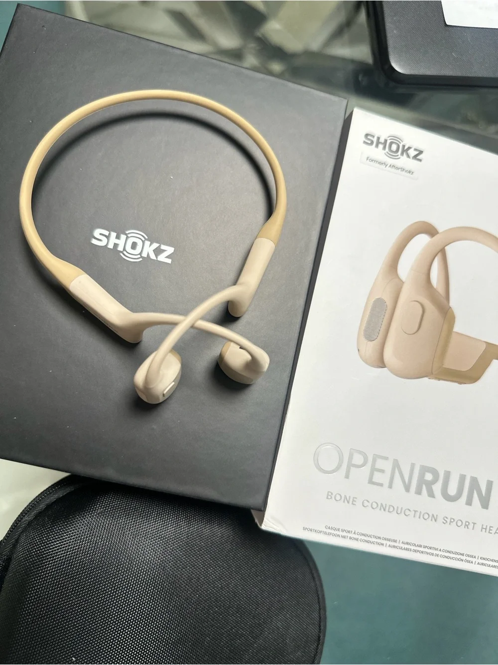 Openrun shokz headphones